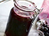 How to Make Blueberry Simple Syrup for Blueberry Cocktails (sugar free option)