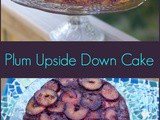 Most Beautiful Upside Down Plum Cake Recipe