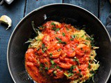 Shrimp with Spicy Tomato Onion Butter Sauce