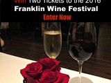 Win Two Tickets to the 2016 Franklin Wine Festival 2016