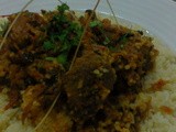 Lamb masala with couscous