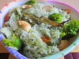 Broccoli pulao/Broccoli Rice