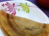 Moong Dal Pancakes with Green Gram Filling