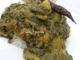 My All Time Fav- Green Gram with Spinach Curry