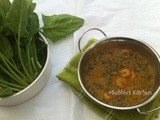 Palak Shrimp Curry/Spinach shrimp Curry