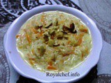 Carrot Seviyan Kheer Recipe in Marathi