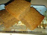 Delicious Chocolate Walnut Cake Recipe in Marathi