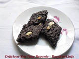 Delicious Tea Time Brownie Recipe in Marathi