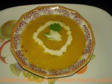 Garma Garam Lal Bhopla (Red Pumpkin) Soup Recipe In Marathi