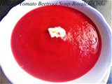 Healthy Tomato Beetroot Soup Recipe in Marathi