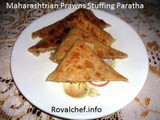 Maharashtrian Prawns Stuffing Paratha