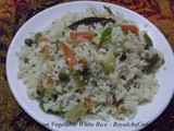 Mexican Vegetable White Rice Recipe in Marathi