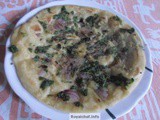 Naan with Onion and Mint Toppings