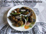 Recipe for Crispy Gujarati Methi Muthia