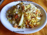 Recipe for Spicy Vegetable Biryani