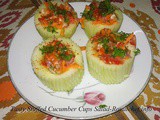 Recipe for Tasty Stuffed Cucumber Cups Salad