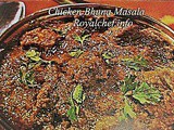 Spicy Mughlai Chicken Bhuna Masala