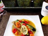 A successful marriage requires falling in love many times, always with the same person. -Mignon McLaughlin and Baked Tilapia with Cherry Tomatoes
