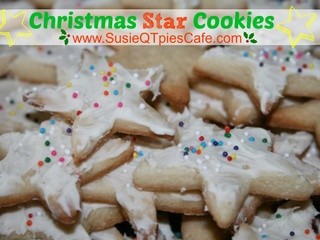 Christmas Star Cookies {30 Days of Christmas Goodies}