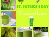 Healthy St. Patrick's Day Smoothie Recipes & blog hop