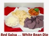 Red Salsa and White Bean Dip and 4th of July Recipes