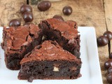 Triple Chocolate Brownies / Best-ever Chocolate Brownies