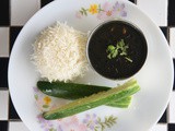 Bhat ki Chudkani or Black Soyabean curry