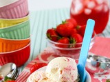 Strawberry Clotted Cream Ice Cream