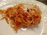 Meatless Monday - Baked Spaghetti