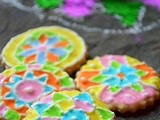 Rangoli Shortbread Cookies