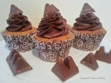 Toblerone cupcakes