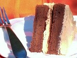 Chocolate Cake with Mocha Buttercream Frosting