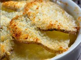 Harvest Time: Garlicky Gruyere Potatoes Au Gratin