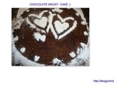 Chocolate Wacky Cake :)