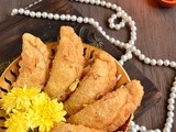 Gujias With Paneer and Coconut filling