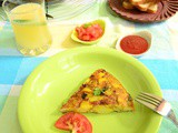 Spanish Tortilla with a touch of Indian spices
