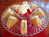 2014 Wimbledon Finals–Cucumber Sandwiches and Strawberries n Cream