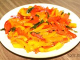 Capsicum Stir Fry / Mezhukkuperatty