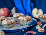 Apple Cupcakes with Crumb
