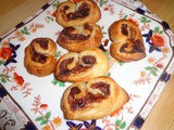 Chocolate and Cherry Palmiers