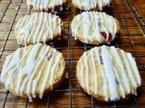 Cherry Bakewell Cookies