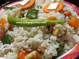 Paneer Vegetable Fried Rice