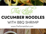Bbq Shrimp with Thai Cucumber Noodles
