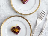 Beet and Goat Cheese Napoleon with Meyer Lemon Vinaigrette