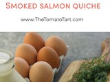Gluten Free Quiche with Smoked Salmon