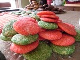 Last-Minute Holiday Colored Sugar Cookies