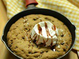 Brown Butter Skillet Cookie | Easy Chocolate Chip “Pizookie”