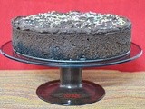 Dark Chocolate Cake with Chocolate Ganache