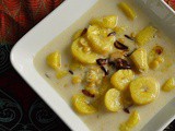 Ethapazham Madhuracurry ~ Ripe Plantain Lentil Sweet Curry