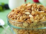 Almost Too Deliciously Simple to be True - Maple-Vanilla Toasted Oats & Almonds